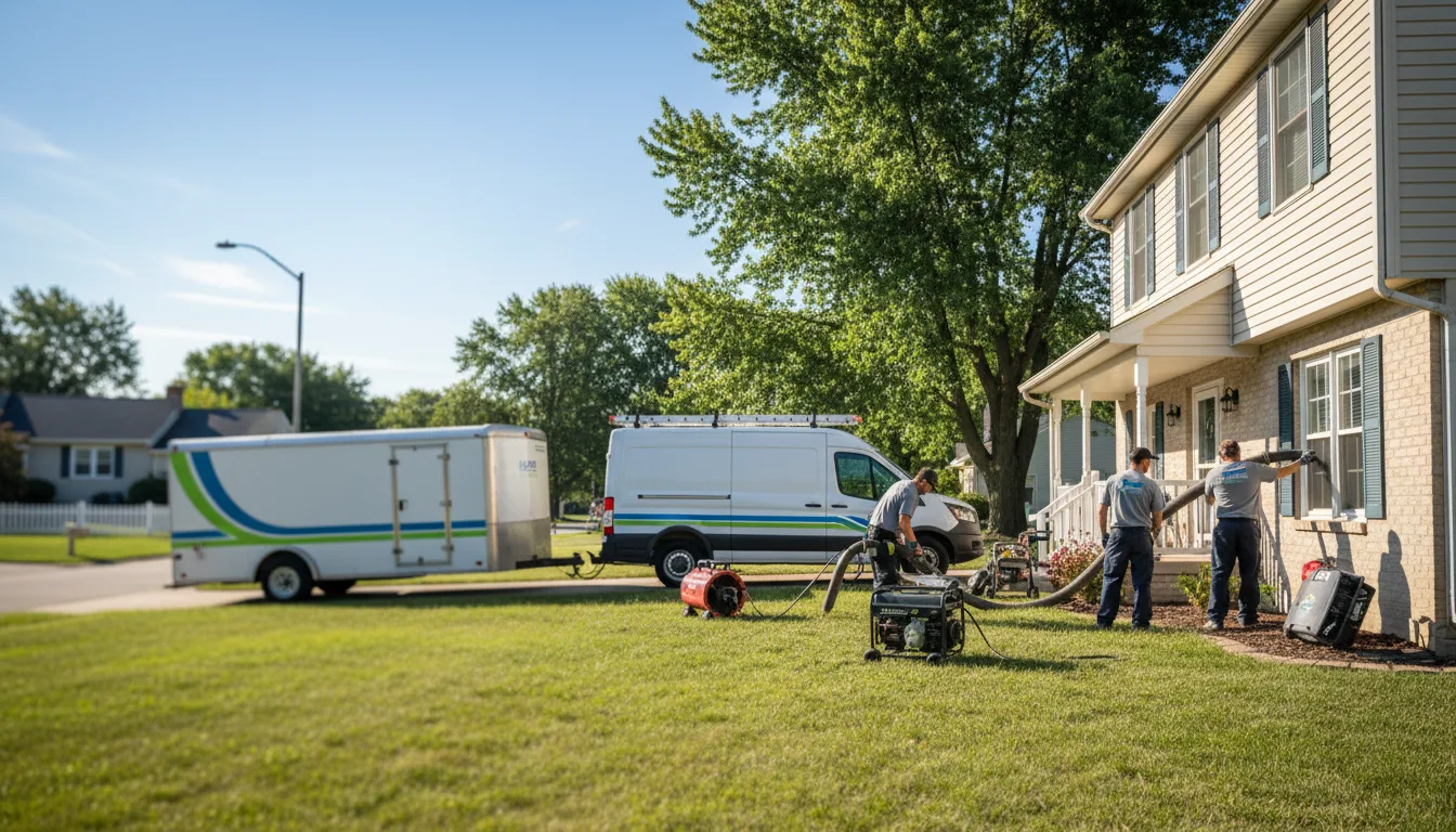 Flooded Basement Restoration And Cleanup With Repair in Galt, IA near me